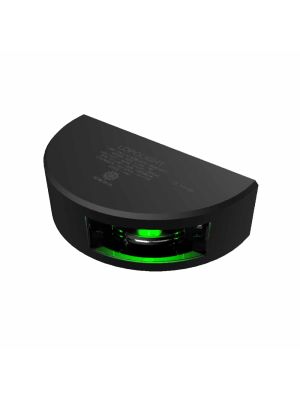 1nm 112,5° Starboard sidelight, black w/2,5 meter cable