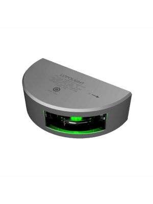 1nm 112,5° Starboard sidelight w/2,5 meter cable