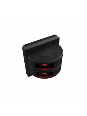 3nm 112,5° Port sidelight, black w/2,5 meter cables