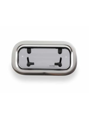 Portlights opening, BSI standard sizes (Cut out 428 x 171 radius 52) incl. Flyscreen