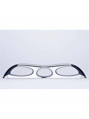 Cleat-Clip 2 - 250 mm - Stainless steel with black aluminium pieces