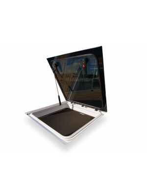 Compact Flush hatch w/Stayarm, CF2: size 5 (Cut out 627 x 627 / R 42,50)