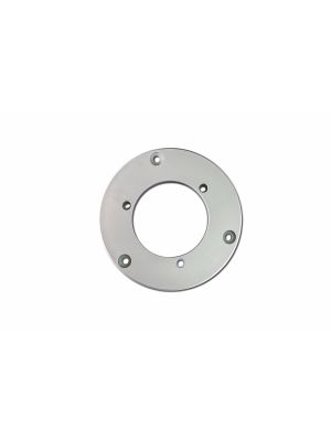 Circular Baseplate for horizontal mount lights aluminium