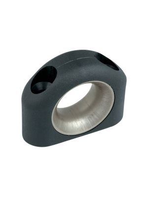 Passascotte con boccola in acciaio Ø16mm NERO