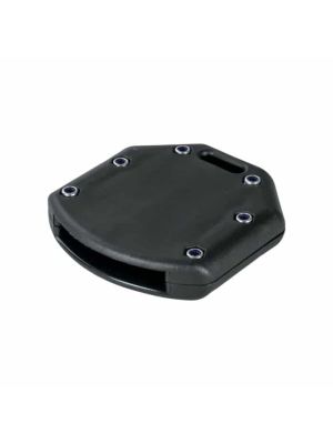 Large Batten Pocket End Black,8mm x 50mm