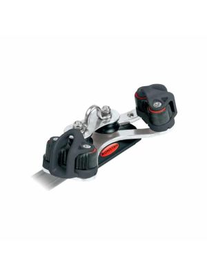 S19 Traveller Car 85mm, 2 ControlSheaves, Cleats