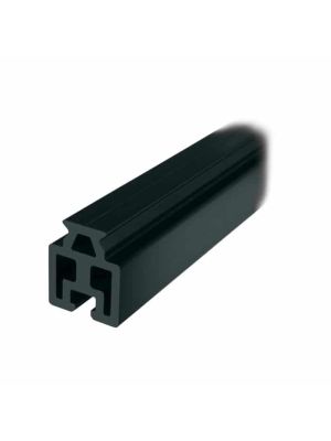 S22 Beam Track, Black, 2000mm, undrilled