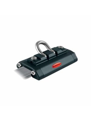 Serie 26 Carrello con grillo basculante, lunghezza 120 mm,viti  2xM6