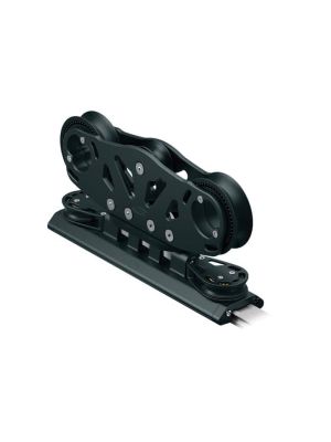 S42 Traveller Car 435mm, Stirrup, 2x 125mm Sheaves