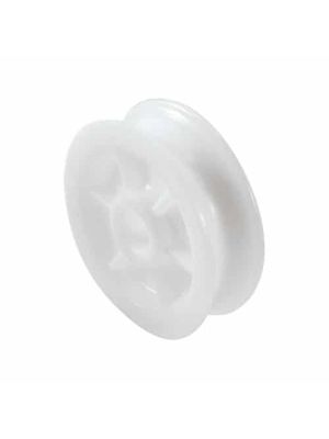 Sheave,Acetal,OD:66mm x ID:8mm x W:15mm