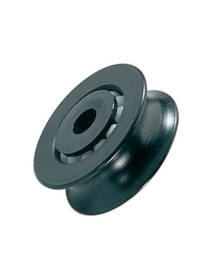 Puleggia Ø 28 mm, scotta massima 6 mm, in Acetal con cuscintto a sfere