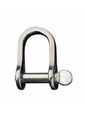 Shackle,D,Pin 3mm,L:12mm W:9mm