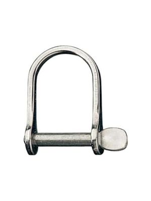 Shackle,Wide D,Pin 1/4”,L:39mm W:30mm