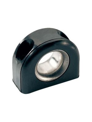 Passascotte con boccola in acciaio Ø18mm NERO