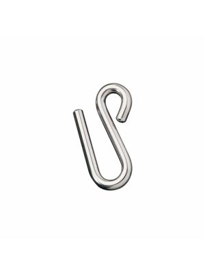 Gancio a S, Ø gancio 6mm, altezza 64,0 mm, in acciaio inox