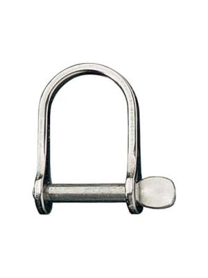 Shackle,Wide D,Pin 3/8”,L:55mm,W:29mm