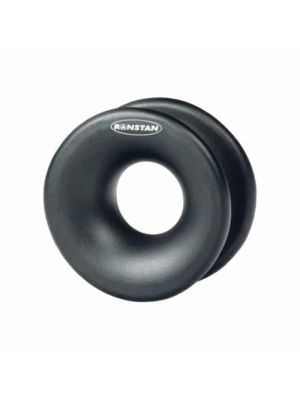 Anello a basso attrito Ø22mm con foro Ø8mm - NERO